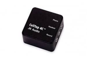 JK Audio CellTap 4C interface device for recording