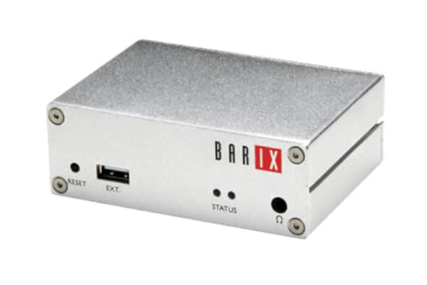 Barix Instreamer / Exstreamer 100 Audio Over IP