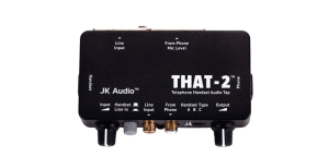 JK Audio THAT2 Telephone Handset Audio Tap
