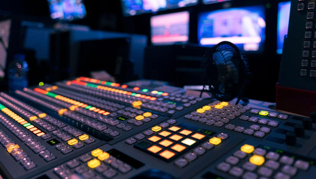 Video switch of Television Broadcast Video switch of Television Broadcast